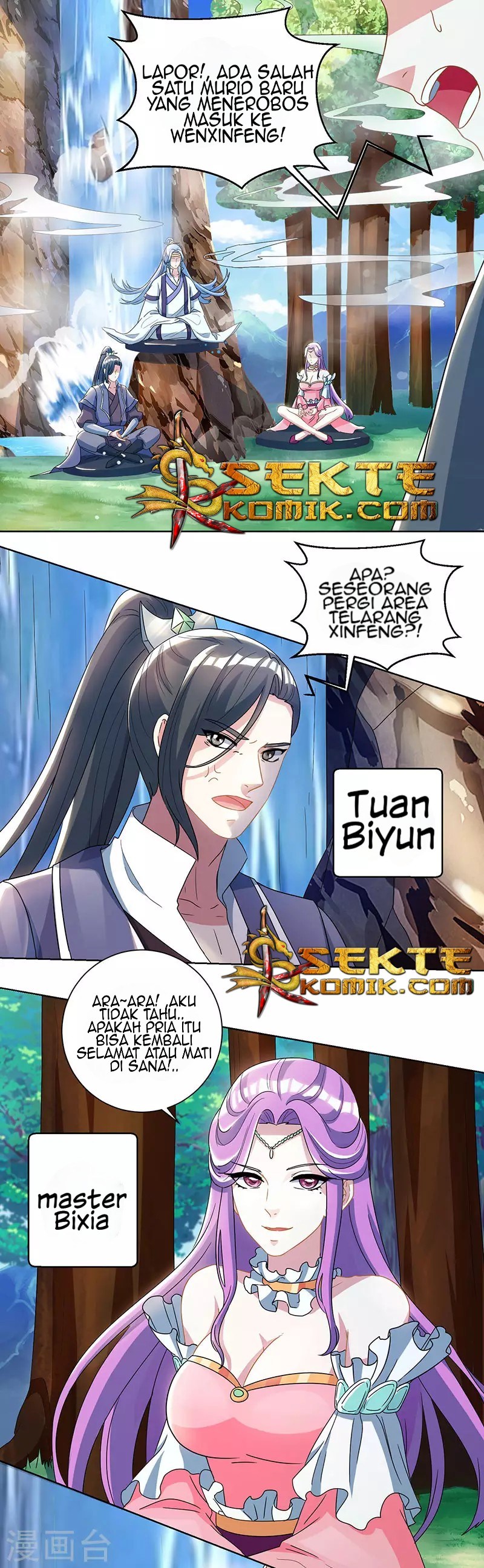 Dushi Xiaoyao Chapter 48 Bahasa Indonesia