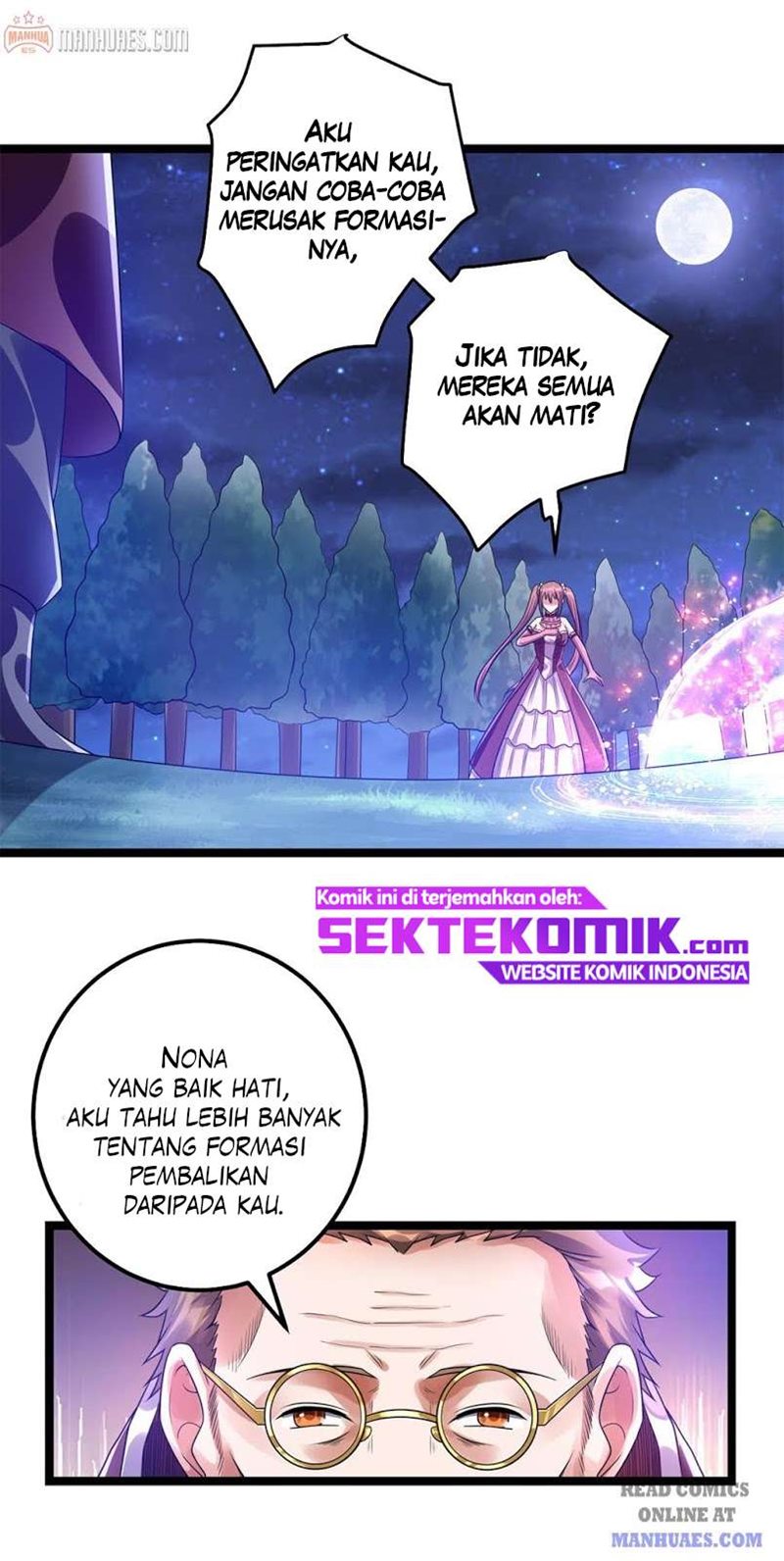 Dushi Xian Wang Chapter 110 Bahasa Indonesia