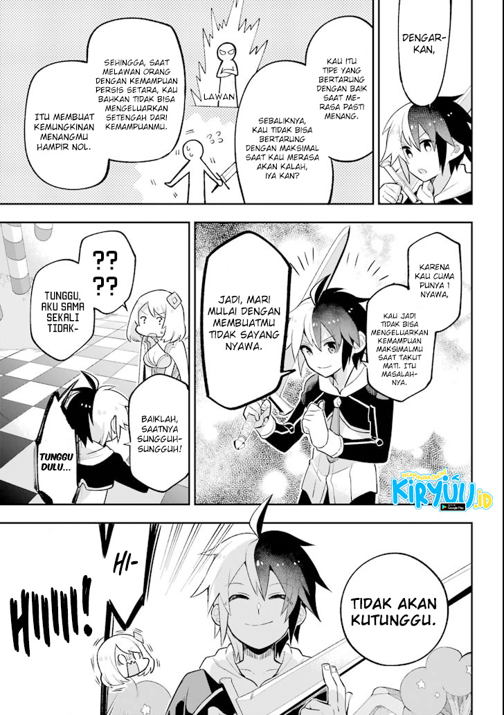 Eiyuu Kyoushitsu Chapter 18.1 Bahasa Indonesia
