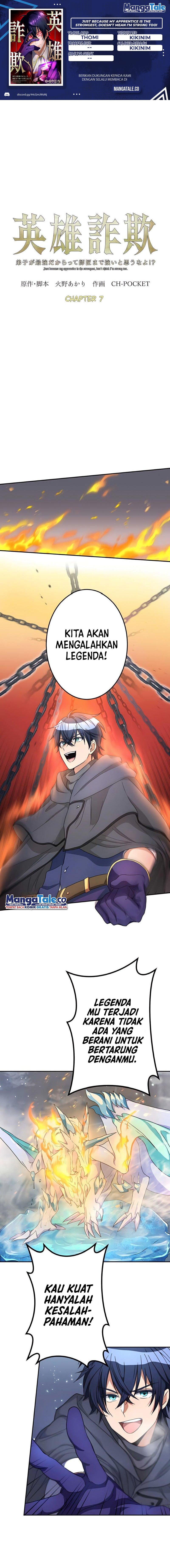 Eiyuu Sagi – Deshi ga Saikyou Dakaratte Shishou Made Tsuyoi to Omouna yo!? chapter 7