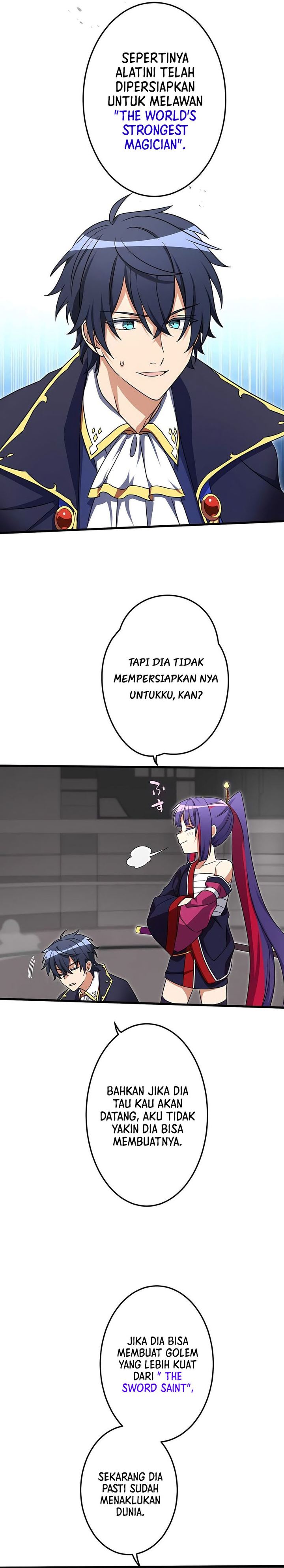 Eiyuu Sagi – Deshi ga Saikyou Dakaratte Shishou Made Tsuyoi to Omouna yo!? Chapter 16 Bahasa Indonesia