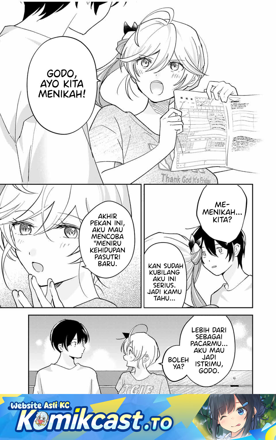 Eiyuu to Majo no Tensei Rabu Kome Chapter 29 Bahasa Indonesia