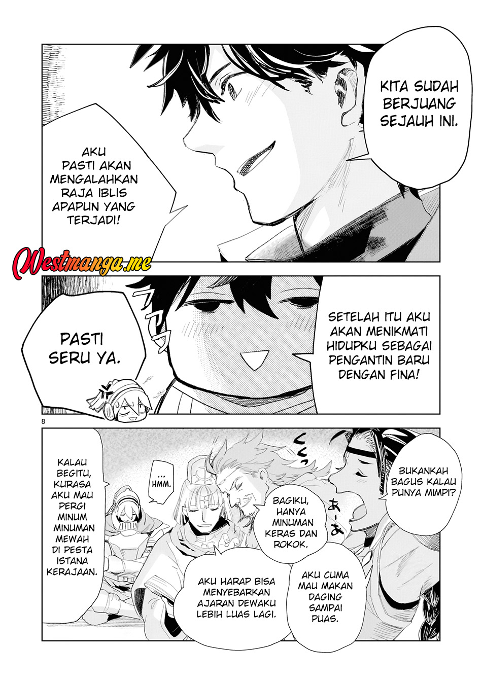 Elf Tsuma to Hajimeru Yuukyuu no Tabi ~Densetsu no Yuusha, Aisuru Elf to Tomoni 100-nen Mae ni Sukutta Sekai wo Tabisuru~ chapter 1