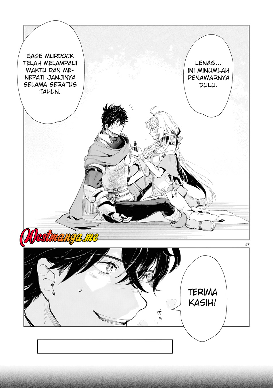 Elf Tsuma to Hajimeru Yuukyuu no Tabi ~Densetsu no Yuusha, Aisuru Elf to Tomoni 100-nen Mae ni Sukutta Sekai wo Tabisuru~ chapter 1