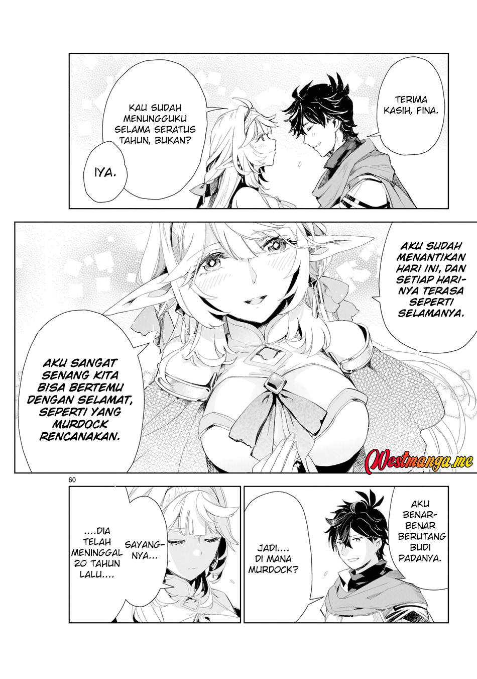 Elf Tsuma to Hajimeru Yuukyuu no Tabi ~Densetsu no Yuusha, Aisuru Elf to Tomoni 100-nen Mae ni Sukutta Sekai wo Tabisuru~ chapter 1