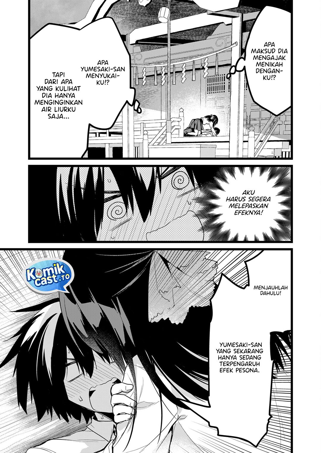 Enishi-kun wa Masho (Harem) Taishitsu ni Mezamemashita Chapter 26 Bahasa Indonesia