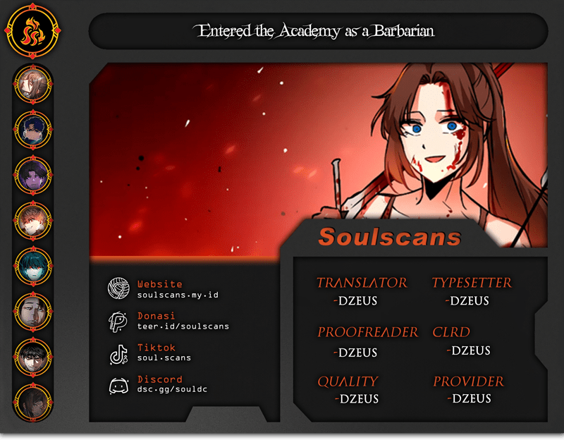 Entered the Academy as a Barbarian chapter 8