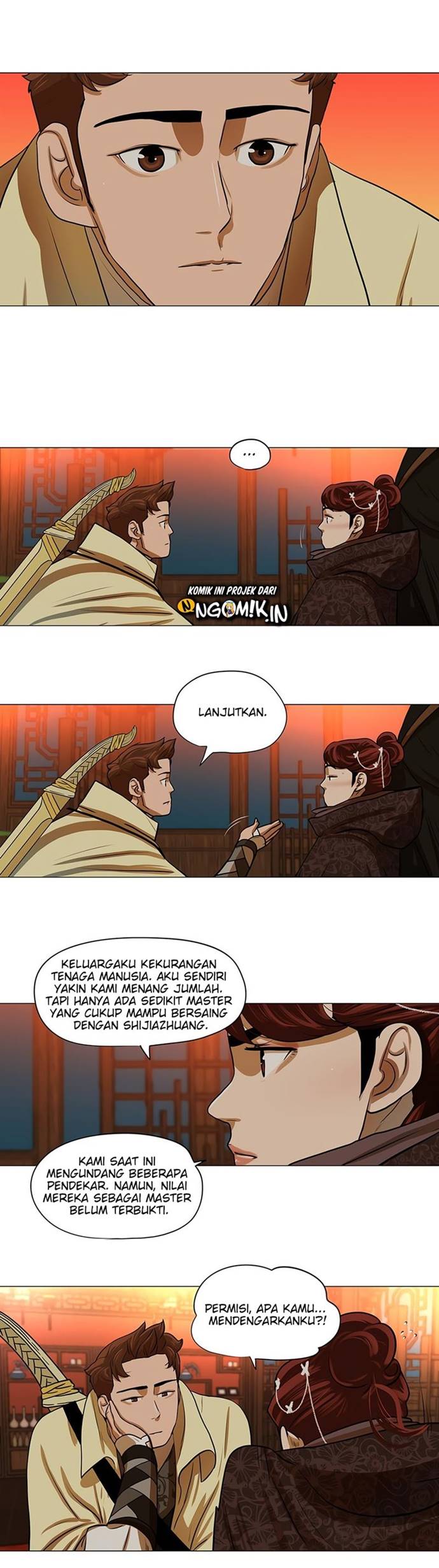 Escort Warrior Chapter 14 Bahasa Indonesia