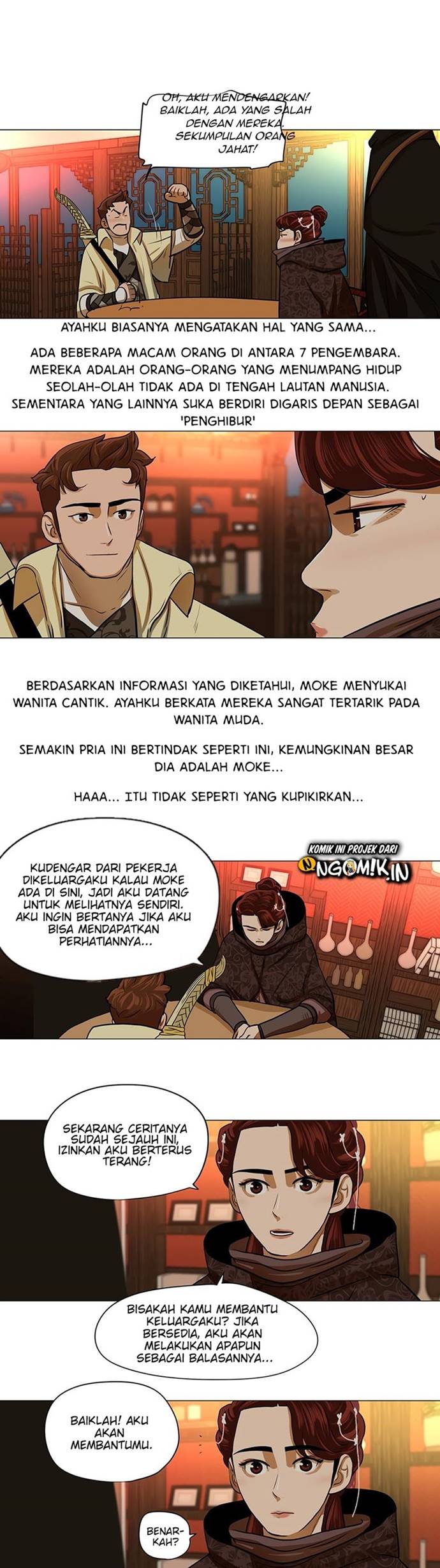 Escort Warrior Chapter 14 Bahasa Indonesia
