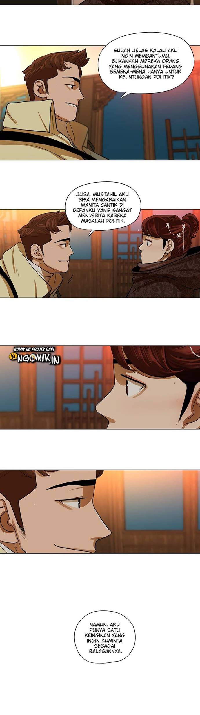 Escort Warrior Chapter 14 Bahasa Indonesia