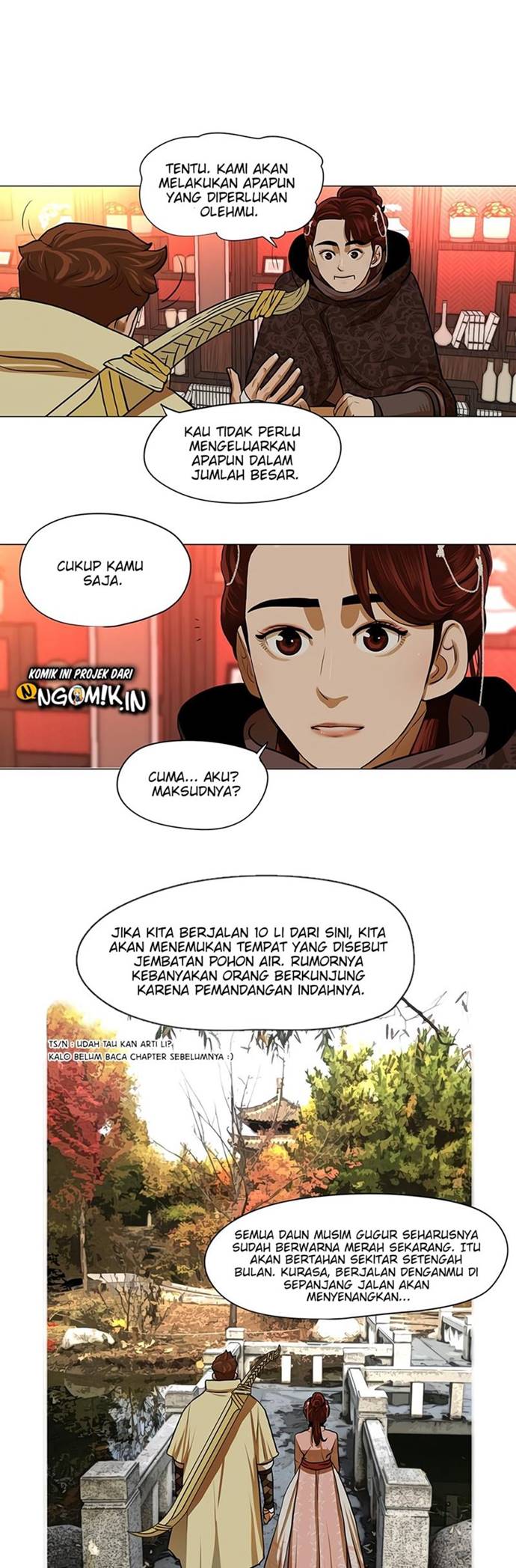 Escort Warrior Chapter 14 Bahasa Indonesia