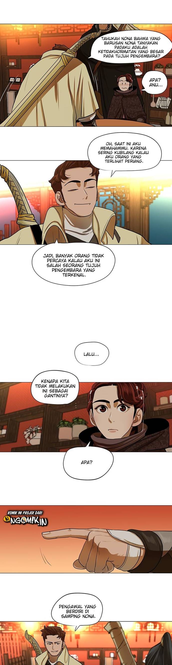 Escort Warrior Chapter 14 Bahasa Indonesia