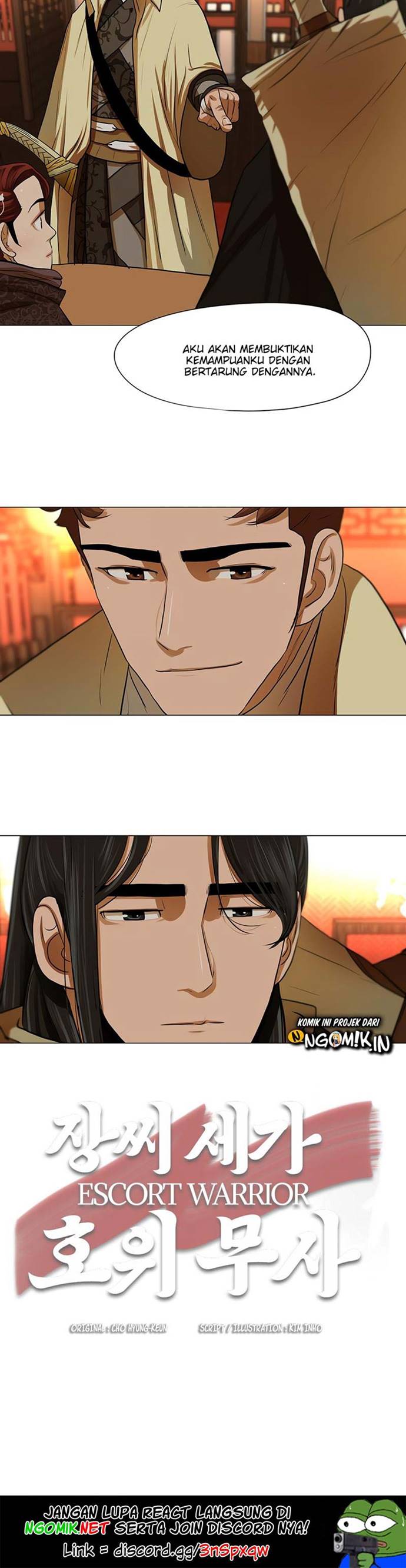 Escort Warrior Chapter 14 Bahasa Indonesia