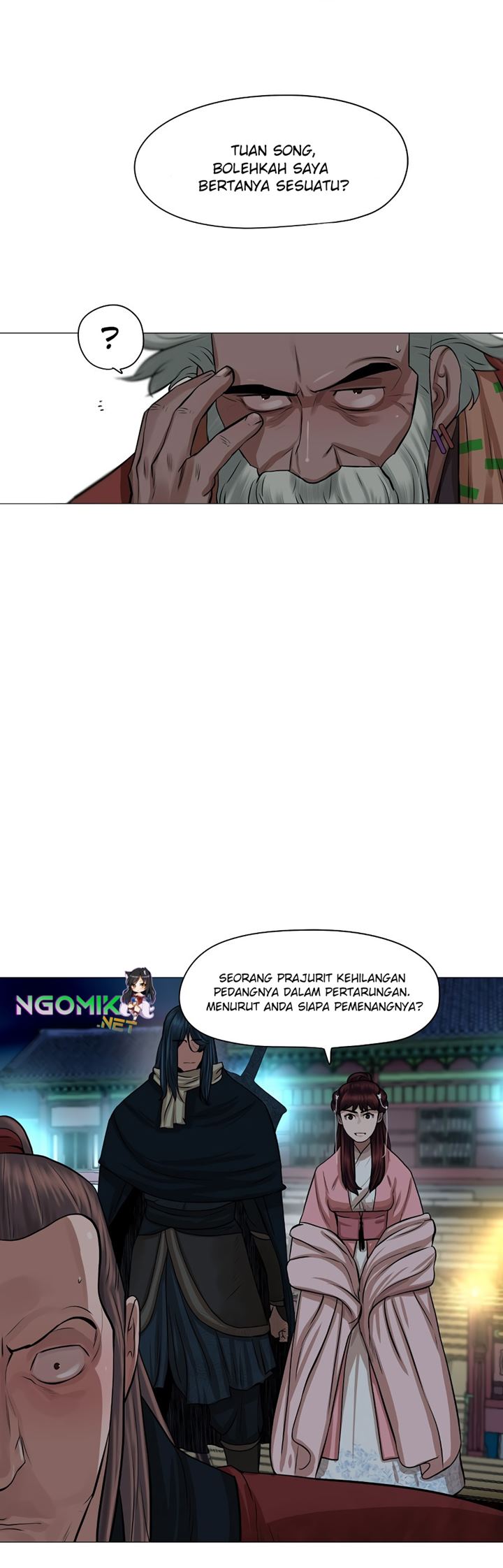 Escort Warrior Chapter 39 Bahasa Indonesia