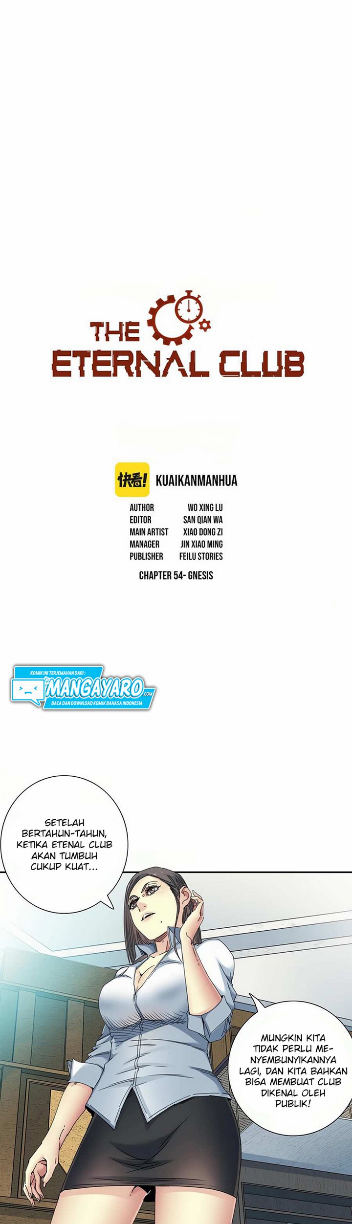 Eternal Club Chapter 54 Bahasa Indonesia