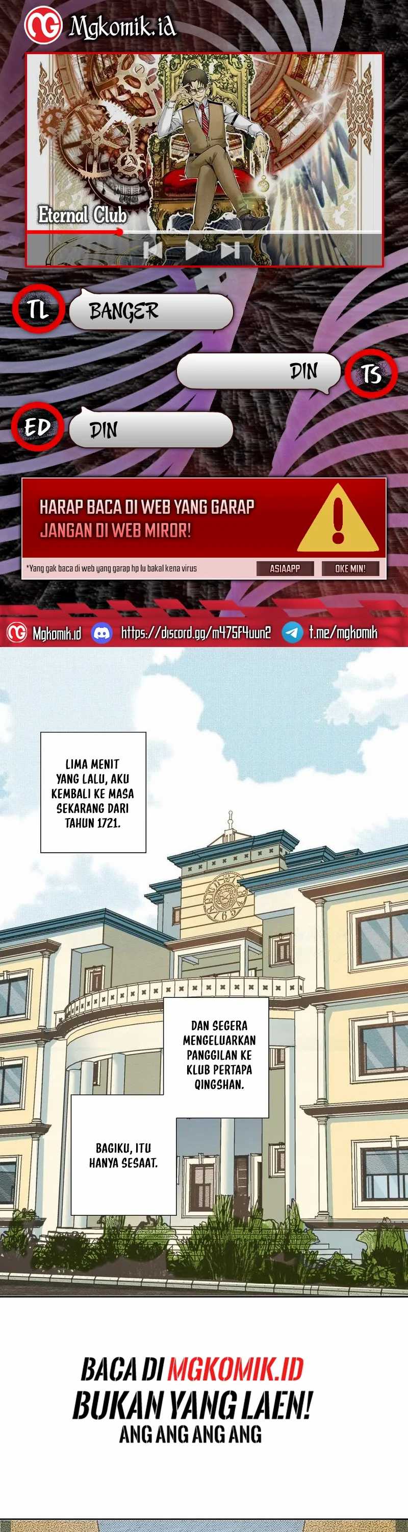 Eternal Club Chapter 292 Bahasa Indonesia