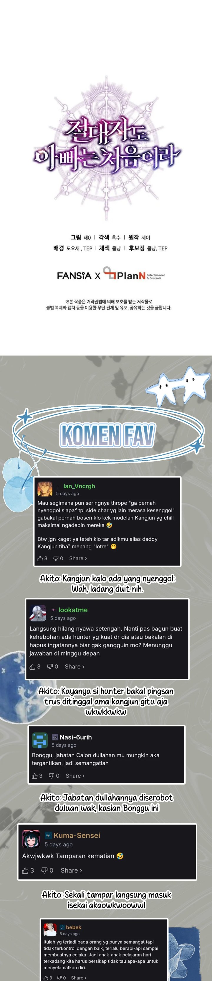 Even the Absolute Being Is a First-Time Dad Chapter 28 Bahasa Indonesia