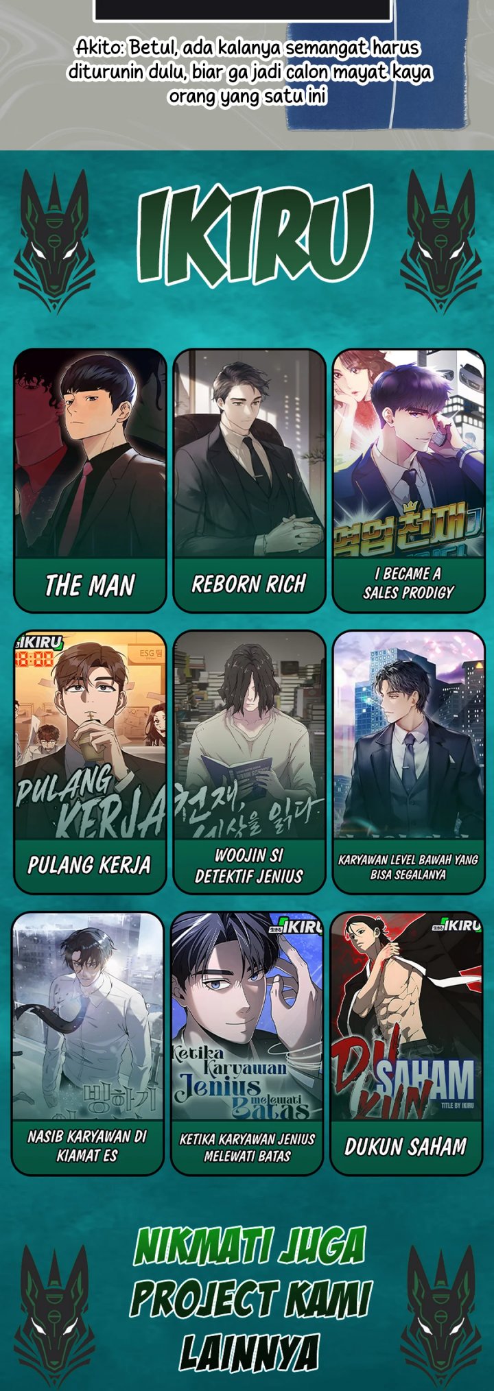 Even the Absolute Being Is a First-Time Dad Chapter 28 Bahasa Indonesia