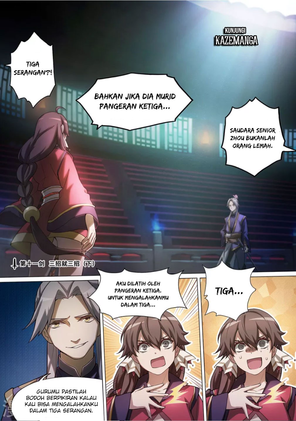 Everlasting God of Sword Chapter 11 Bahasa Indonesia