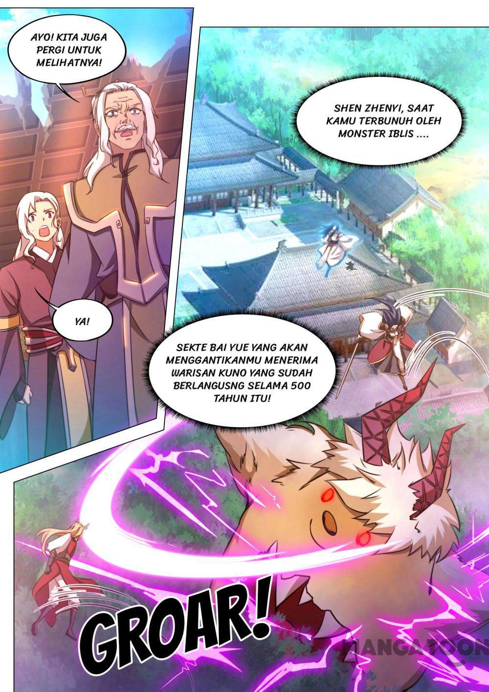 Everlasting God of Sword Chapter 84 Bahasa Indonesia