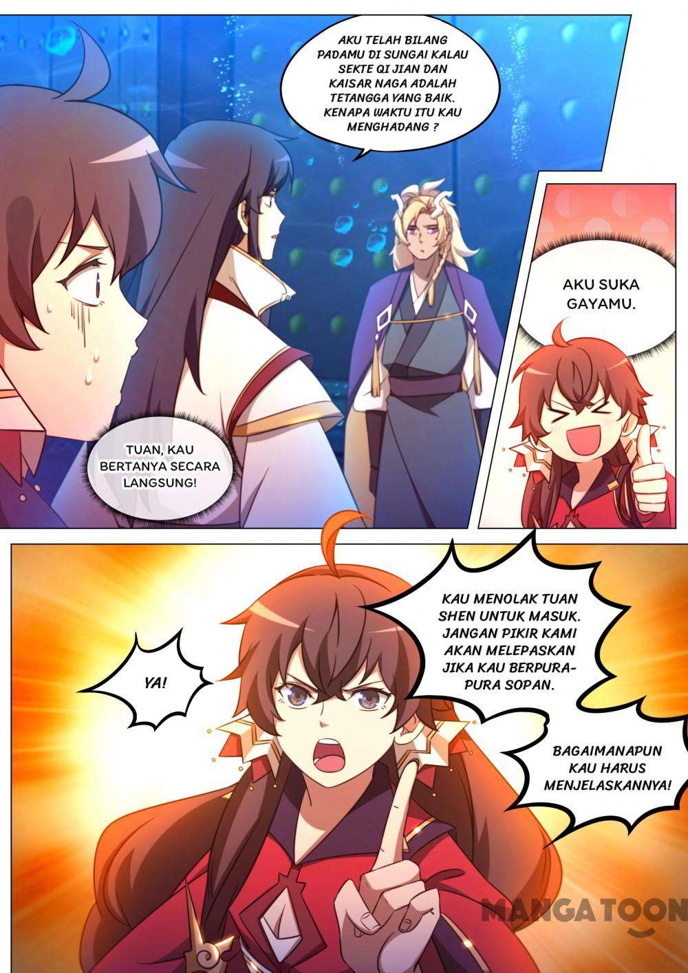 Everlasting God of Sword Chapter 102 Bahasa Indonesia