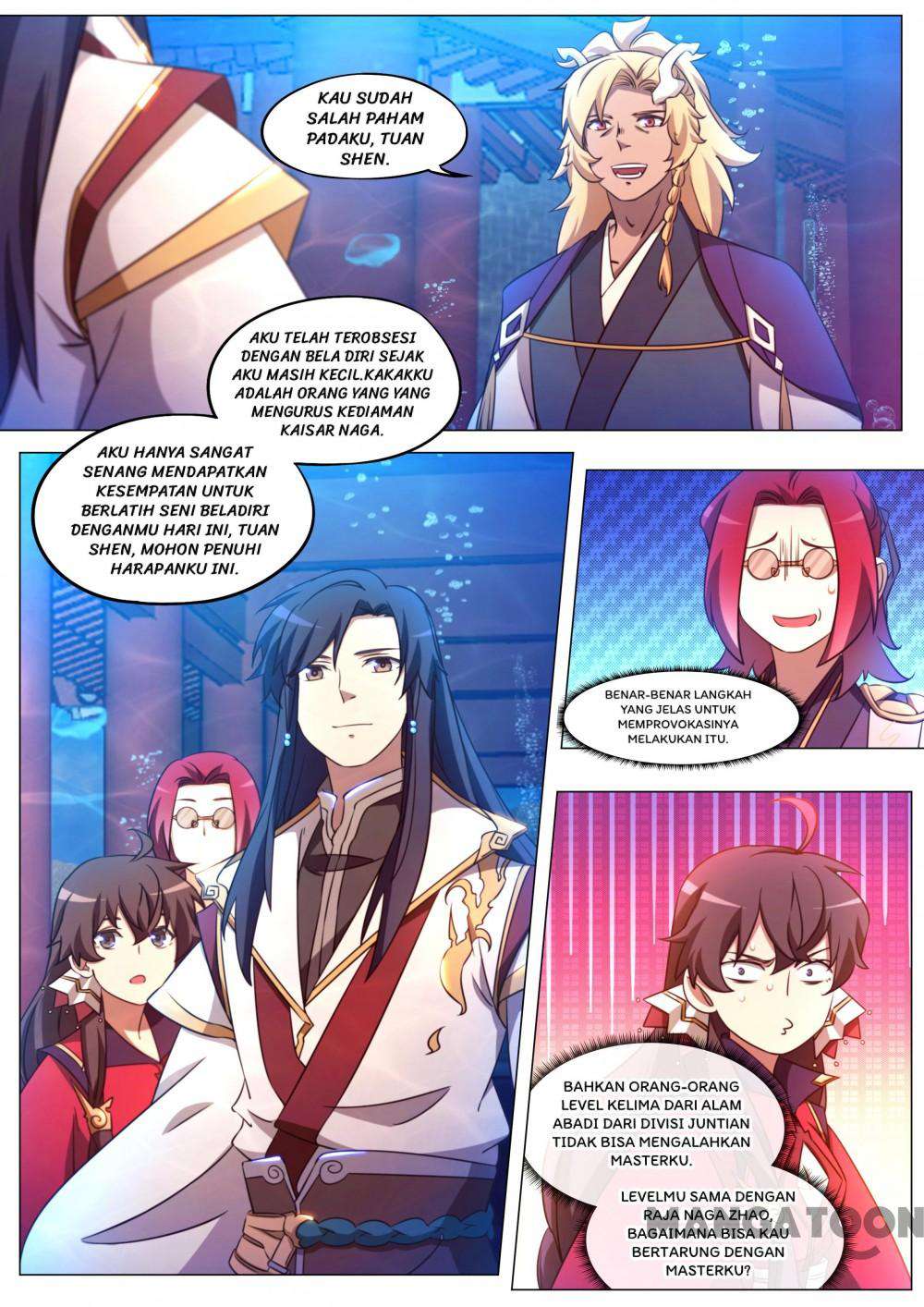 Everlasting God of Sword Chapter 104 Bahasa Indonesia