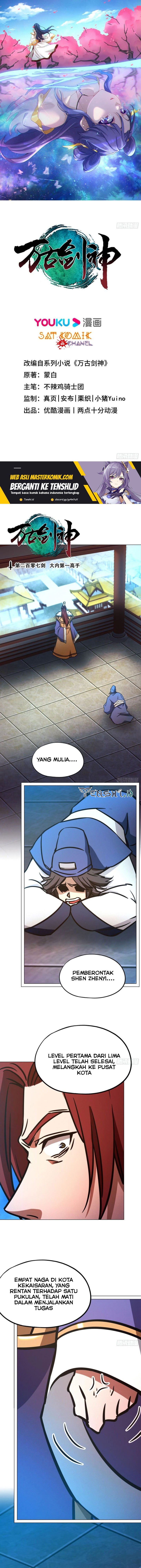 Everlasting God of Sword Chapter 207 Bahasa Indonesia