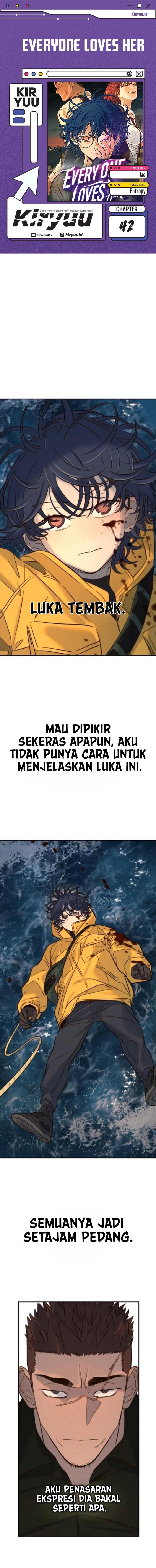 Everyone Loves Her Chapter 42 Bahasa Indonesia