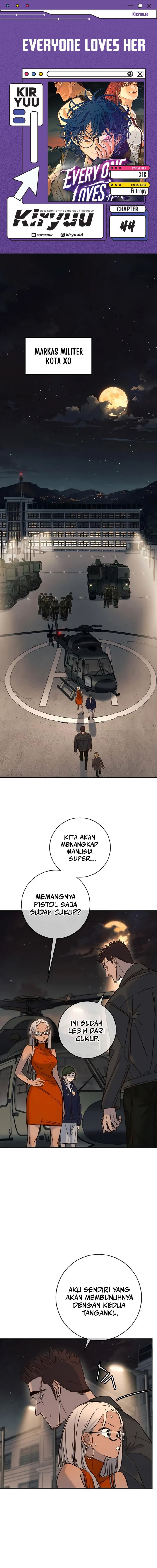 Everyone Loves Her Chapter 44 Bahasa Indonesia