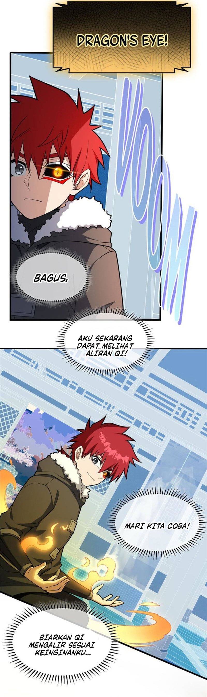 Evil Dragon Is Reincarnated! Revenge Begins at the Age of Five! (My Dragon System) Chapter 79 Bahasa Indonesia