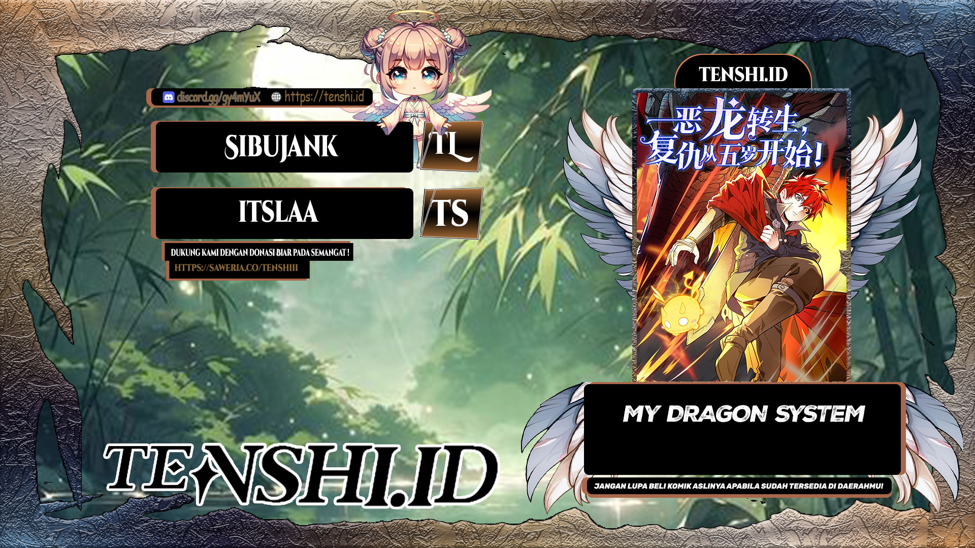 Evil Dragon Is Reincarnated! Revenge Begins at the Age of Five! (My Dragon System) Chapter 210 Bahasa Indonesia