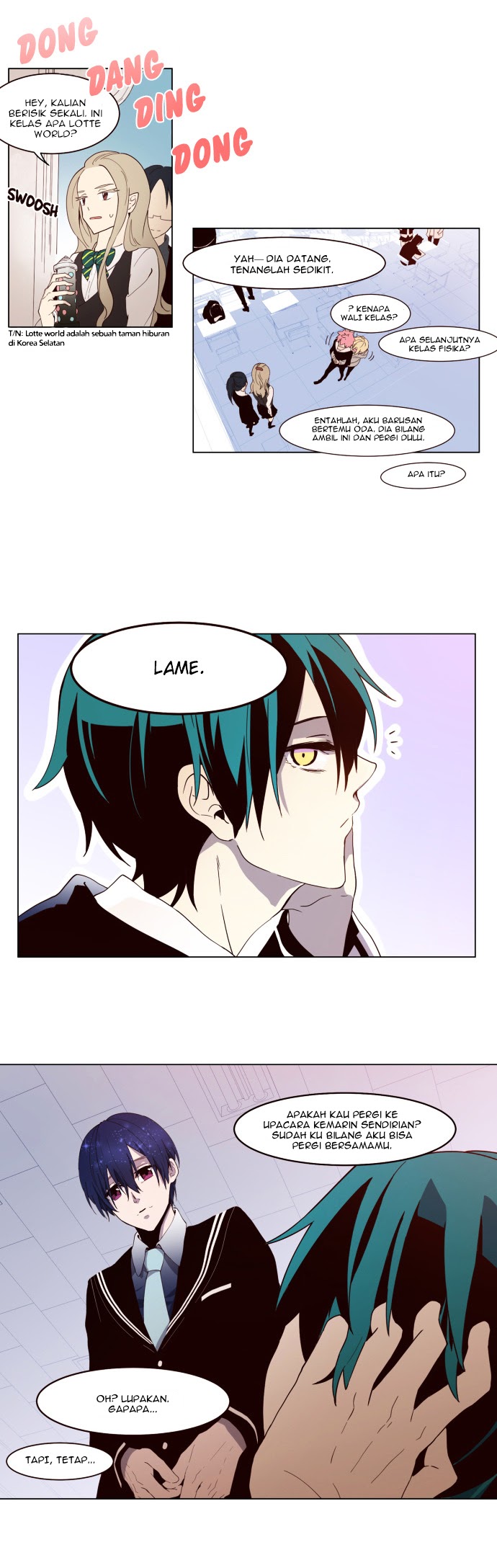 Excuse Me, but the World Will Be Gone for a While Chapter 01 Bahasa Indonesia