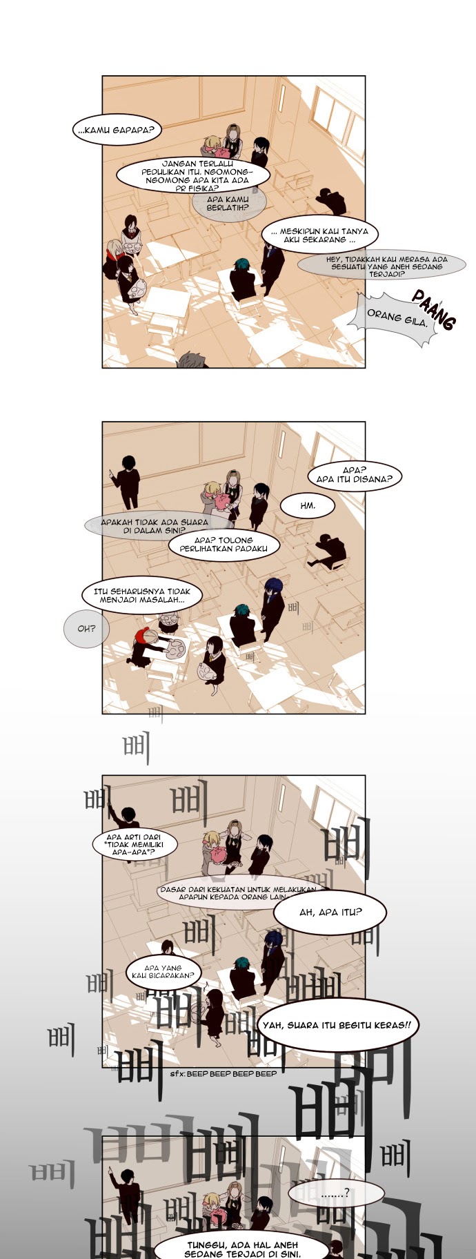 Excuse Me, but the World Will Be Gone for a While Chapter 01 Bahasa Indonesia