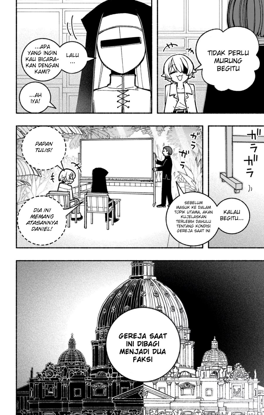 Exorcist wo Otosenai Chapter 41 Bahasa Indonesia