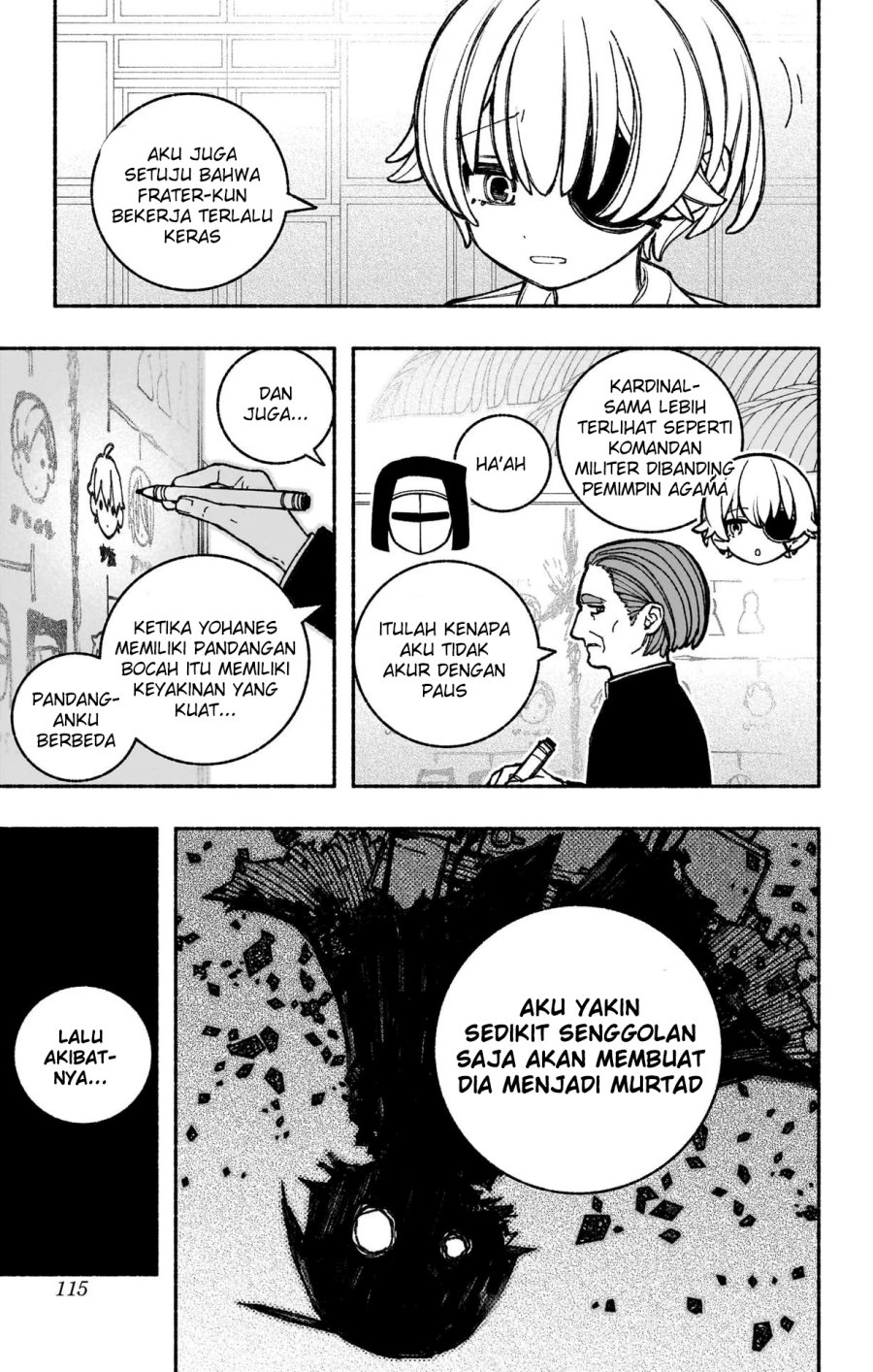 Exorcist wo Otosenai Chapter 41 Bahasa Indonesia