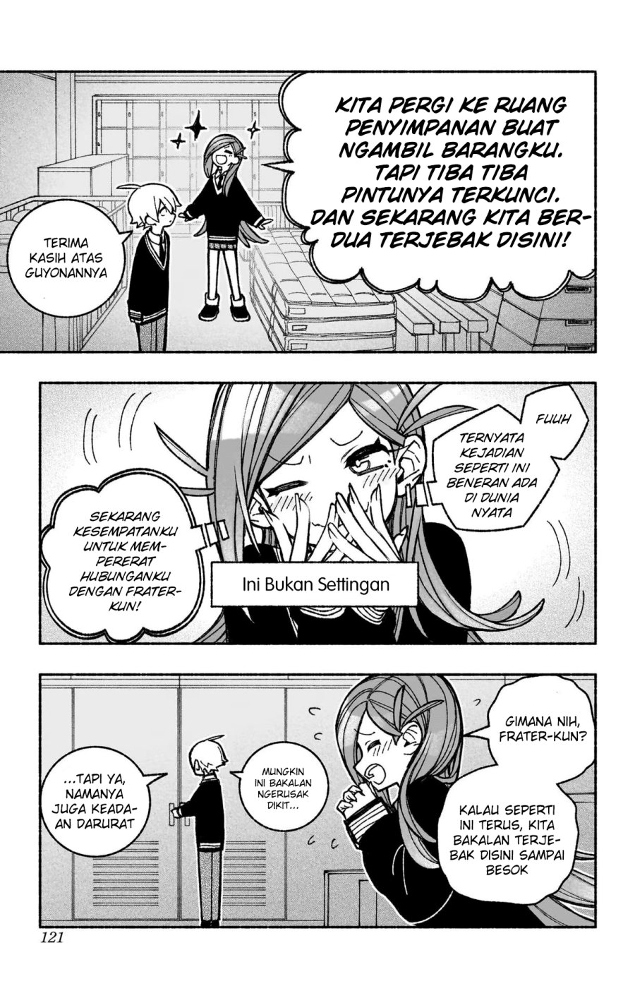 Exorcist wo Otosenai Chapter 41 Bahasa Indonesia
