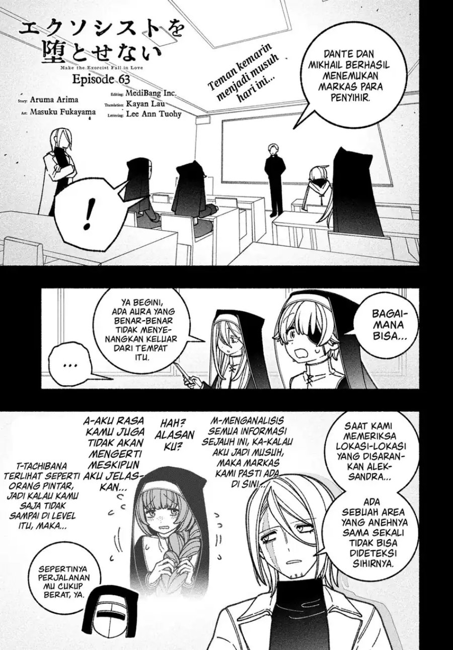 Exorcist wo Otosenai Chapter 63 Bahasa Indonesia