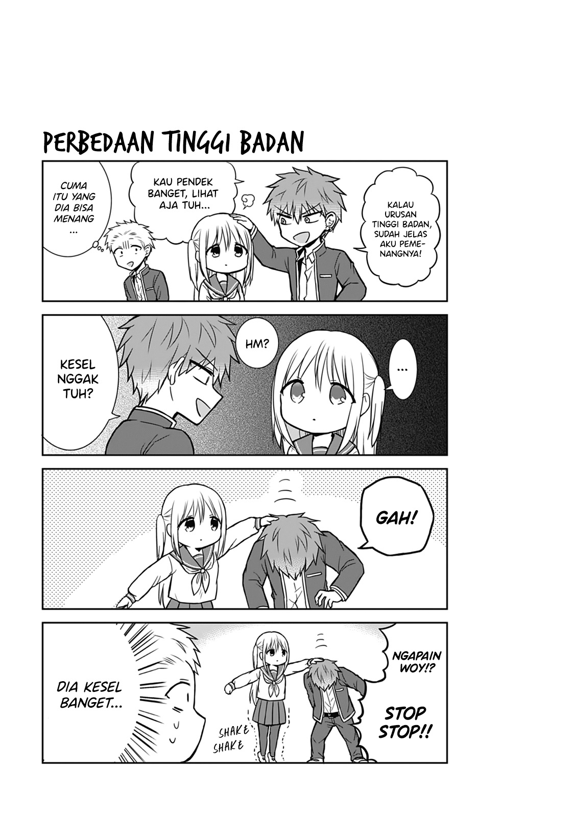 Expressionless Face Girl and Emotional Face Boy chapter 14