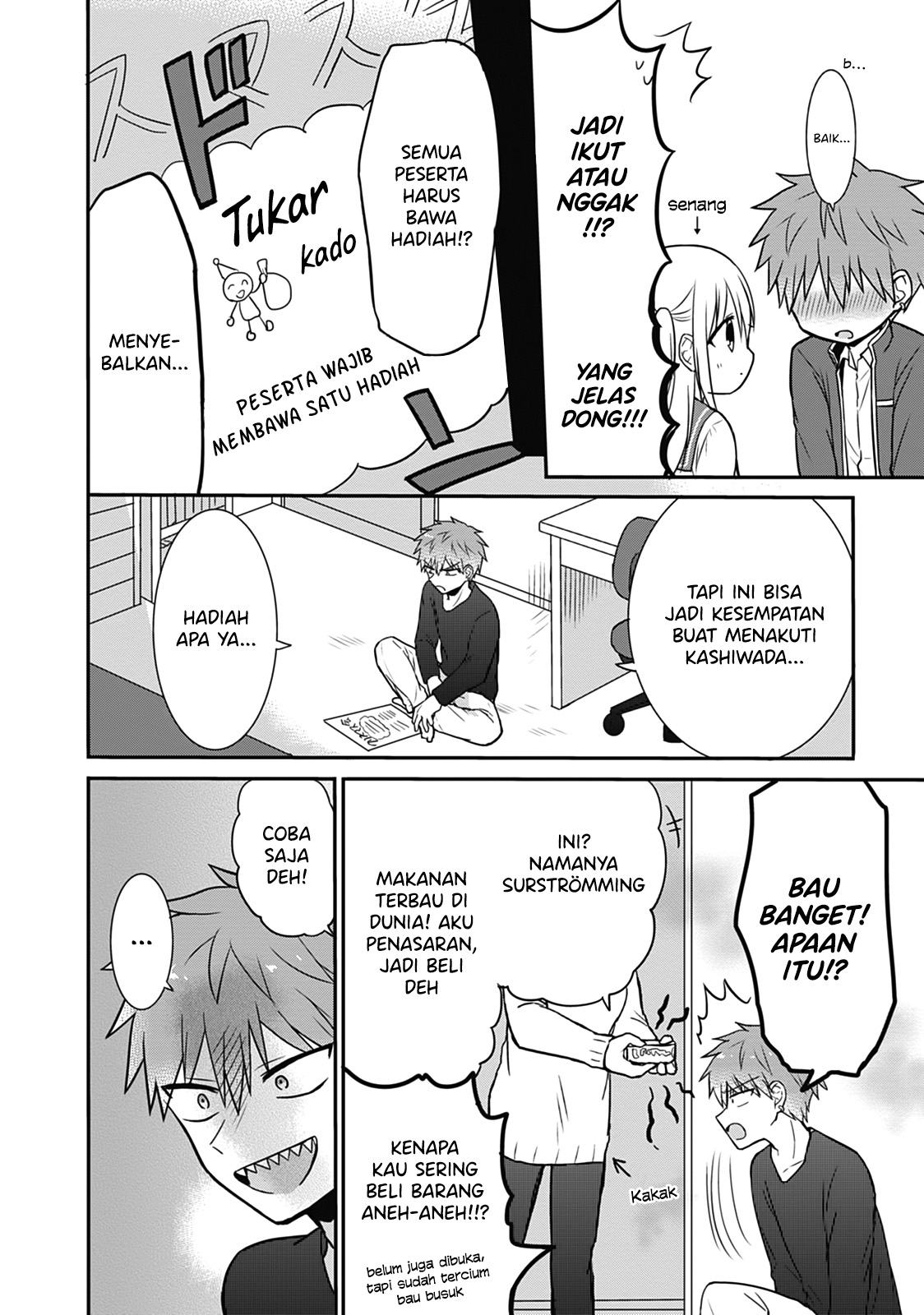 Expressionless Face Girl and Emotional Face Boy Chapter 15 Bahasa Indonesia