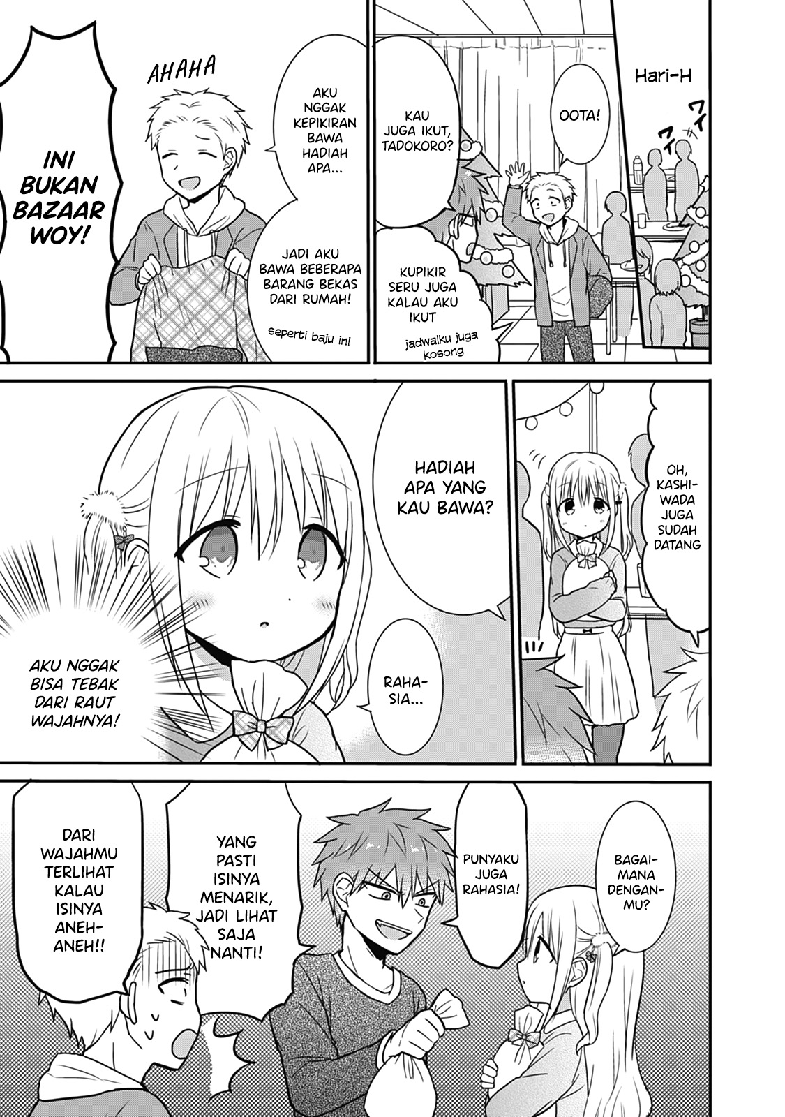 Expressionless Face Girl and Emotional Face Boy Chapter 15 Bahasa Indonesia