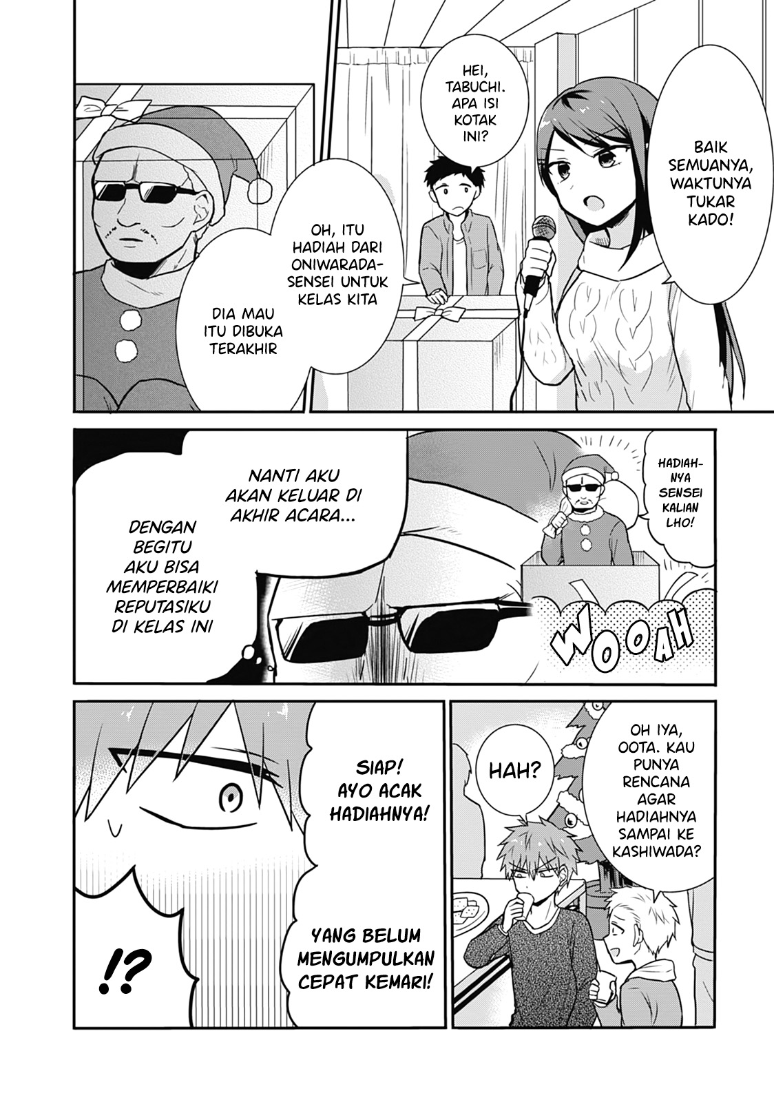 Expressionless Face Girl and Emotional Face Boy Chapter 15 Bahasa Indonesia