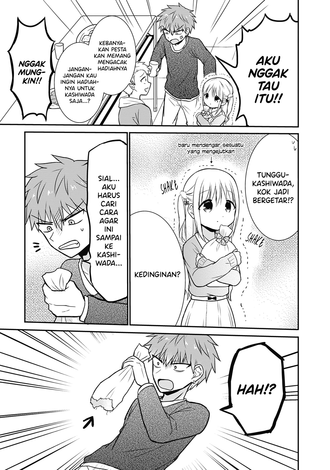 Expressionless Face Girl and Emotional Face Boy Chapter 15 Bahasa Indonesia