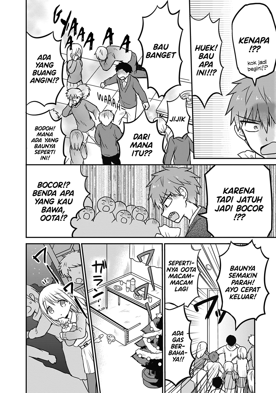 Expressionless Face Girl and Emotional Face Boy Chapter 15 Bahasa Indonesia