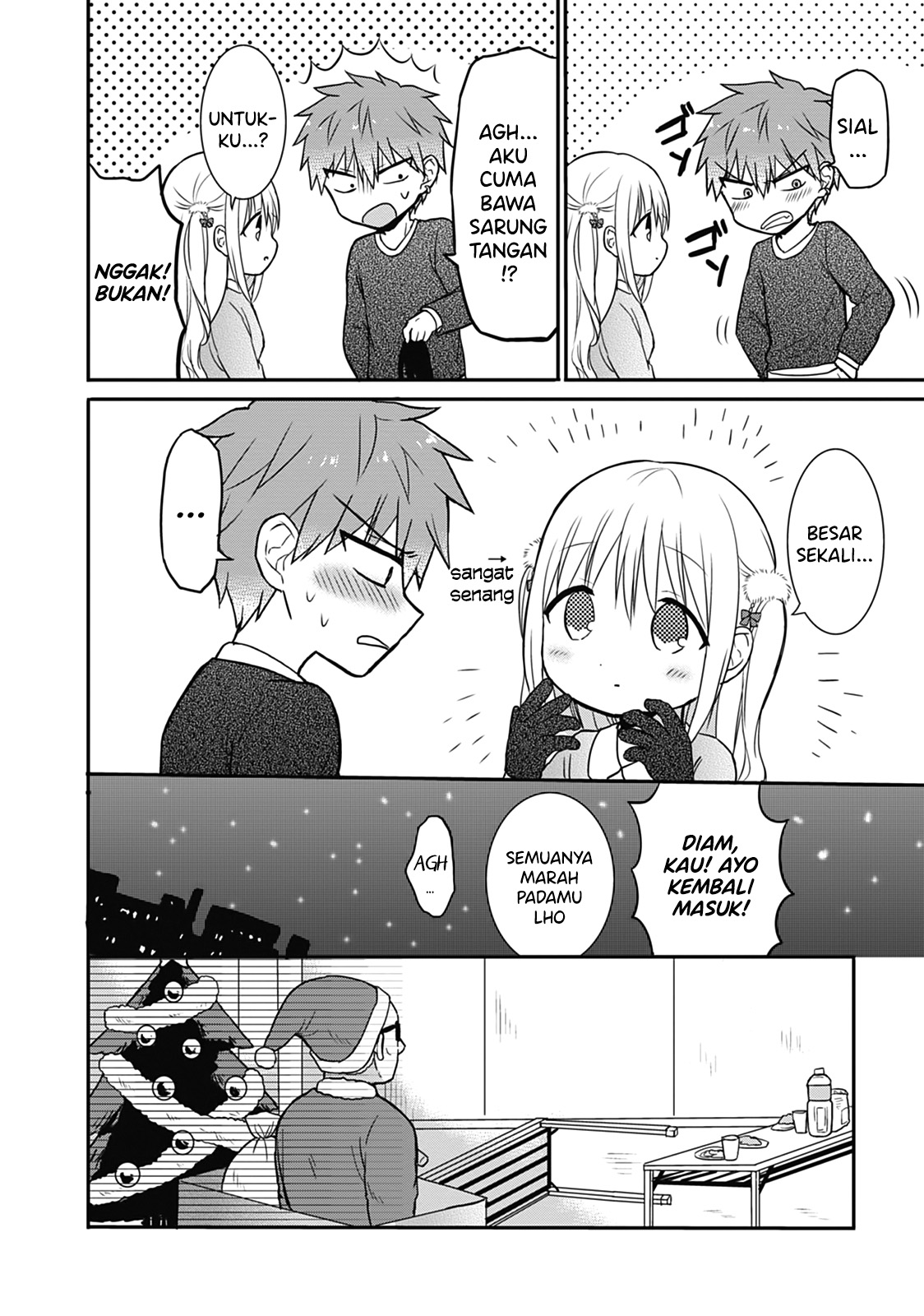 Expressionless Face Girl and Emotional Face Boy Chapter 15 Bahasa Indonesia