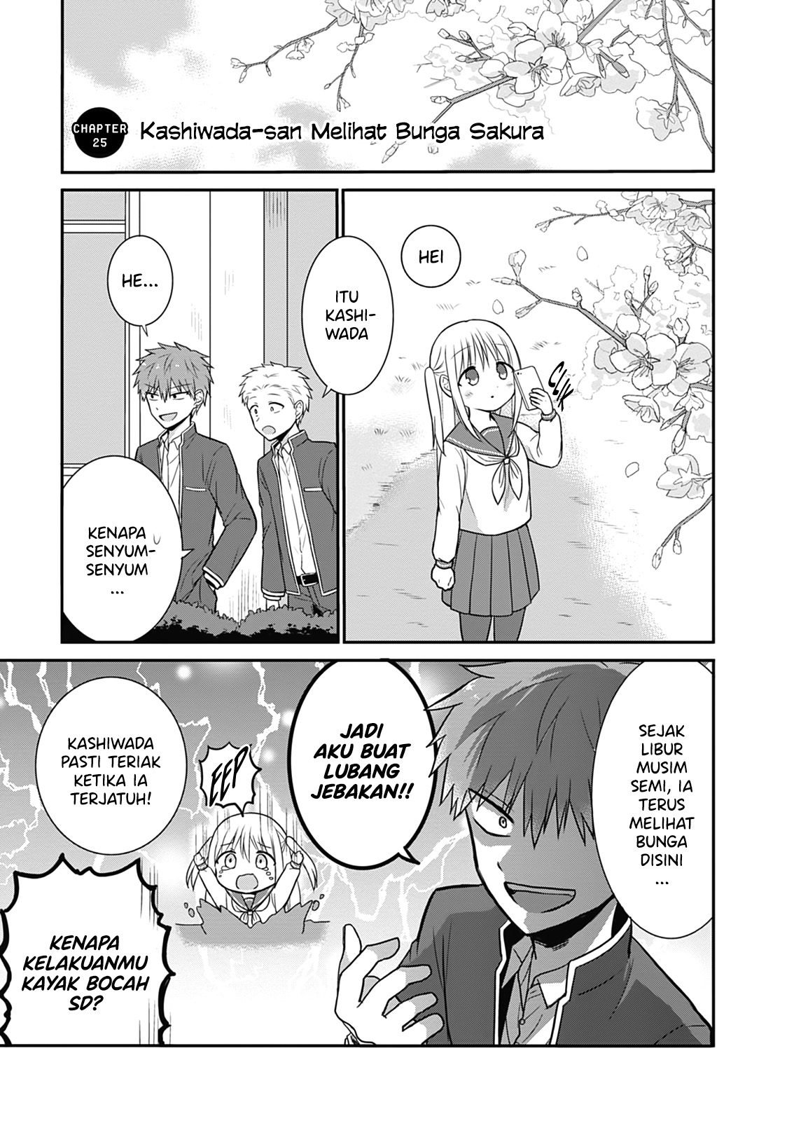 Expressionless Face Girl and Emotional Face Boy chapter 25