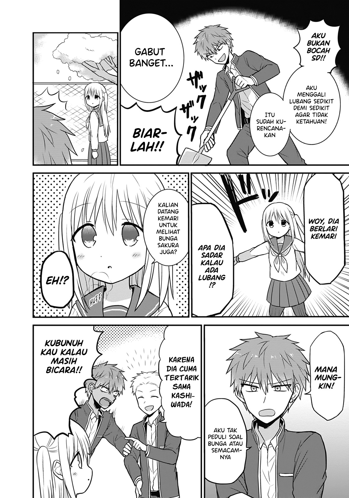 Expressionless Face Girl and Emotional Face Boy chapter 25