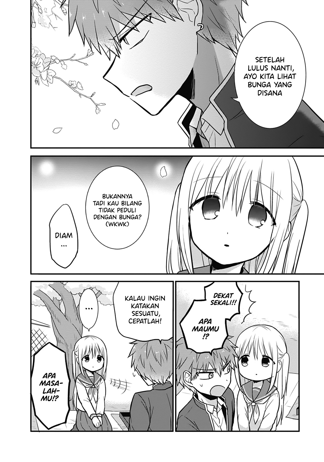 Expressionless Face Girl and Emotional Face Boy chapter 25