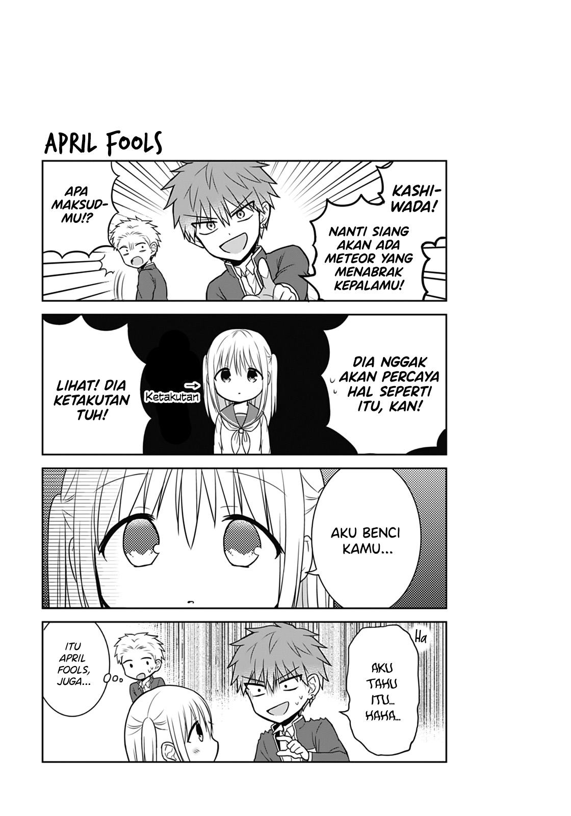 Expressionless Face Girl and Emotional Face Boy chapter 25