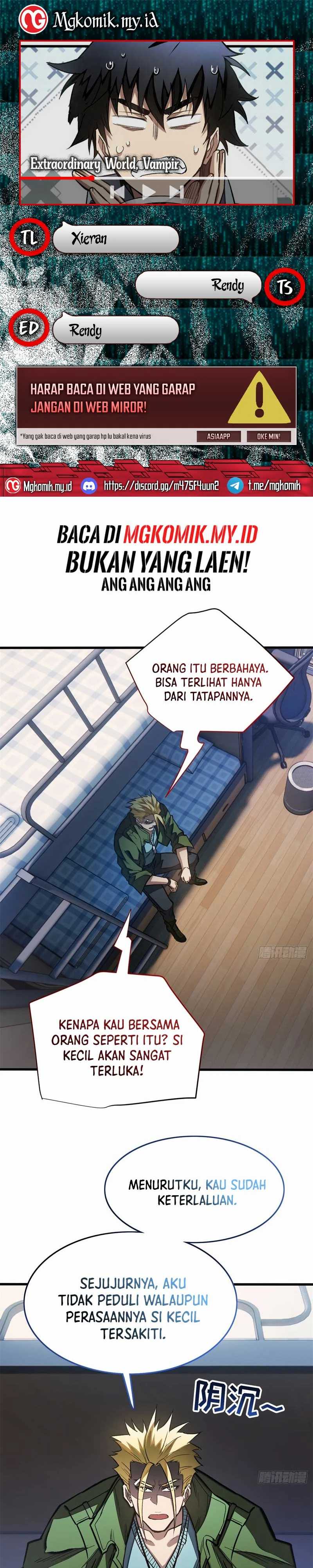Extraordinary World?! Me… A Vampire?! chapter 16