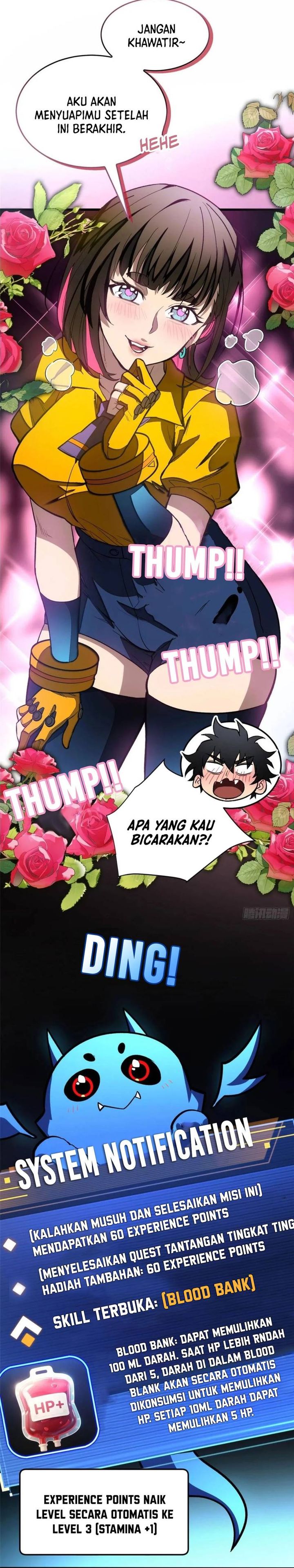 Extraordinary World?! Me… A Vampire?! Chapter 18 Bahasa Indonesia